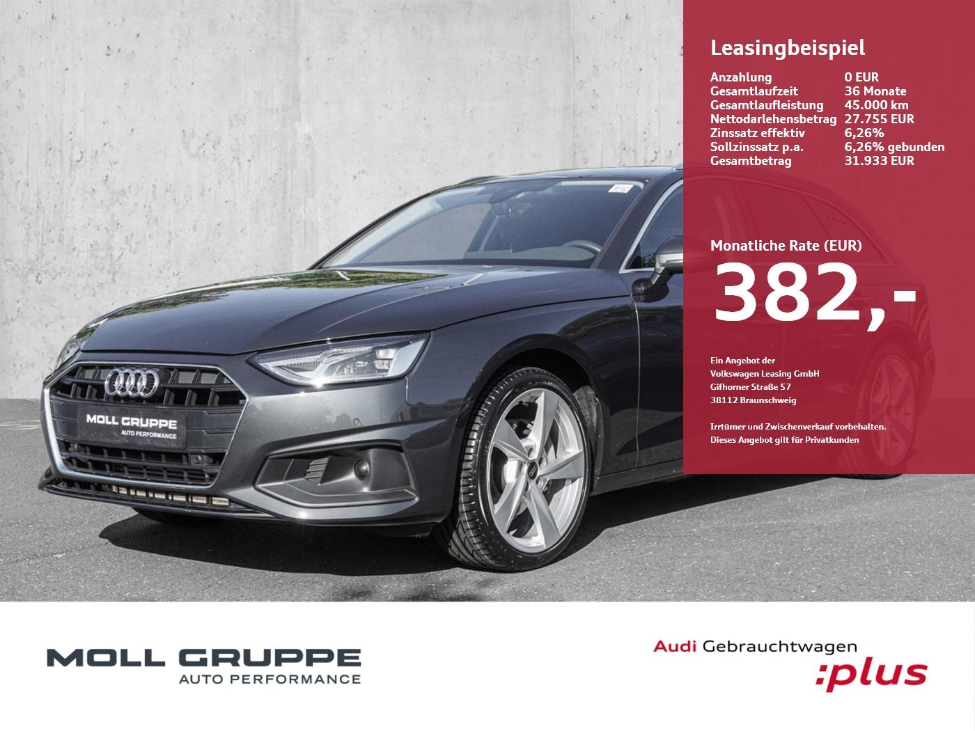 Audi A4 Avant 40 TFSI S tronic Virtuell Navi Plus