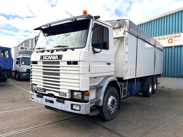 Scania R113-360 HL 6x2 FULL STEEL SUSPENSION BULK KIPPE