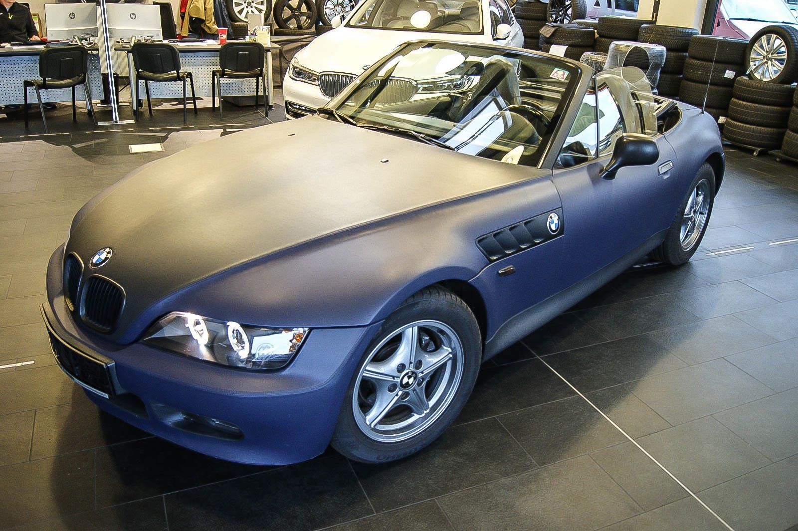 Fahrzeugabbildung BMW Z3 1.9 UNIKAT KOMPLETT LEDERBEZOGEN WETTERFEST