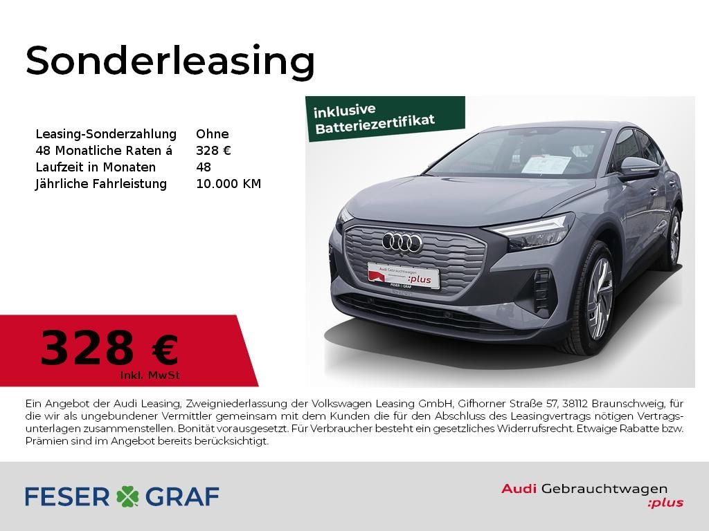 Audi Q4 Sportback 35 e-tron ACC/PDC V+H/Klima-Paket
