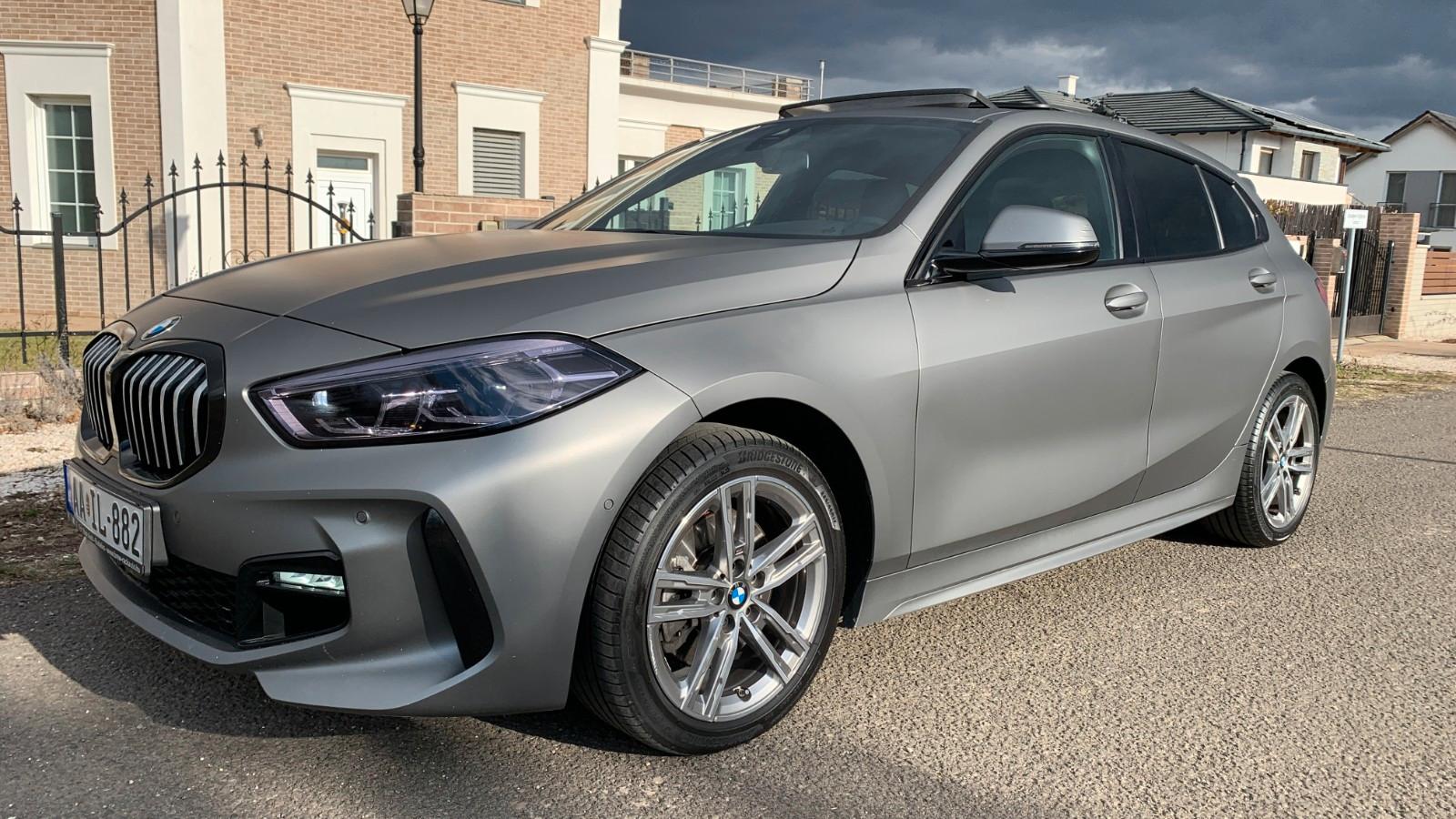 BMW 118 d M Sport,AUTOM, PANO,LED, GRAU FOIL!!