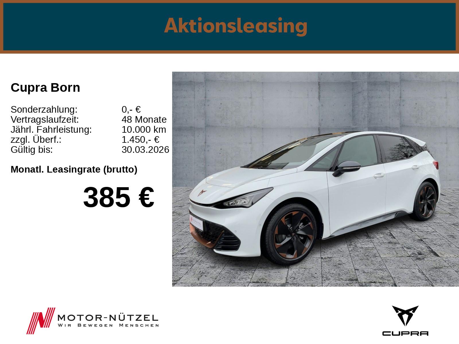 Cupra Born 231 PS /Sennheiser/ PANO /XL Plus Pack /ACC