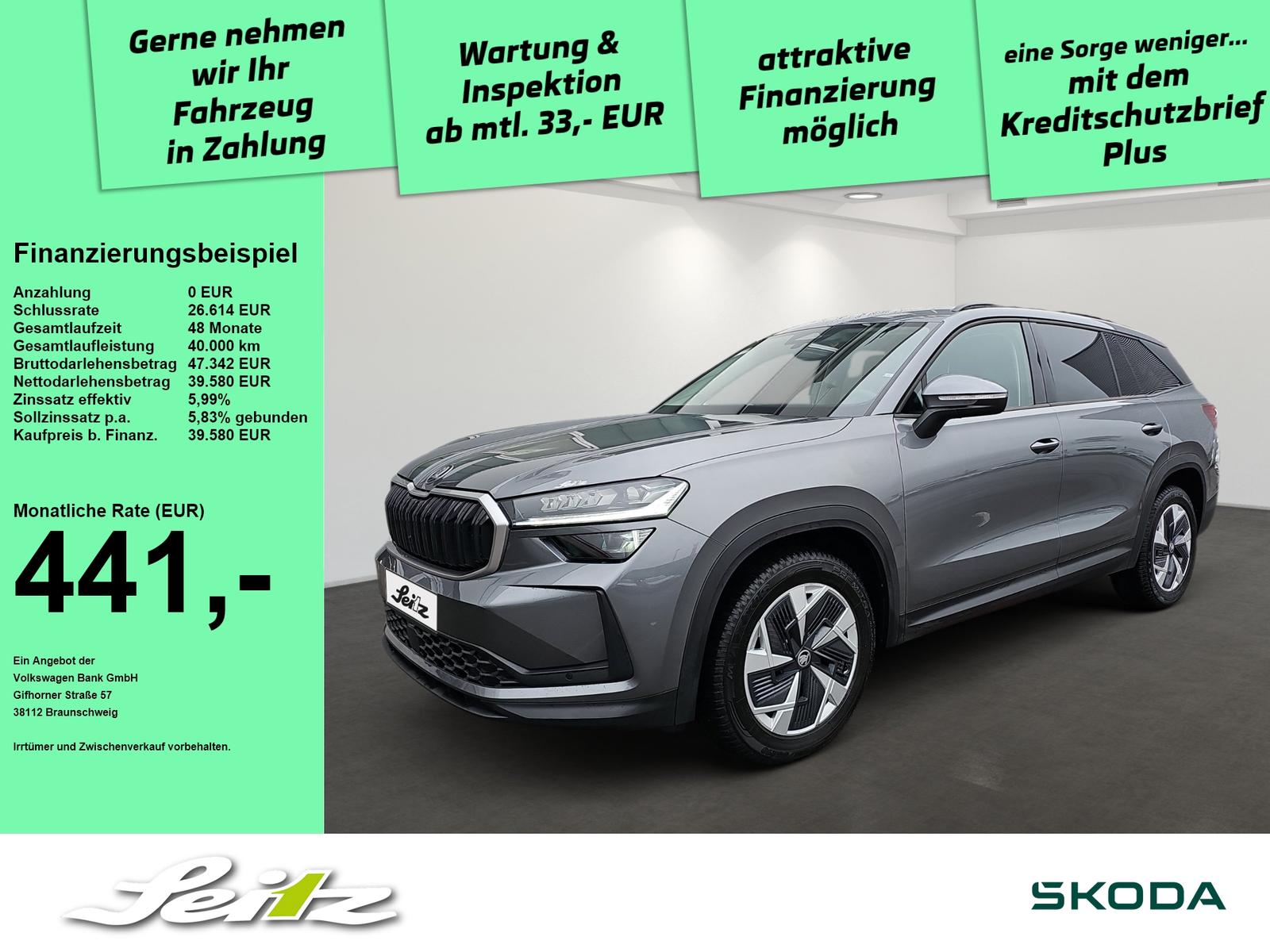 Skoda Kodiaq 2.0 TSI 4x4 Selection *7S*AHK*MATRIX*