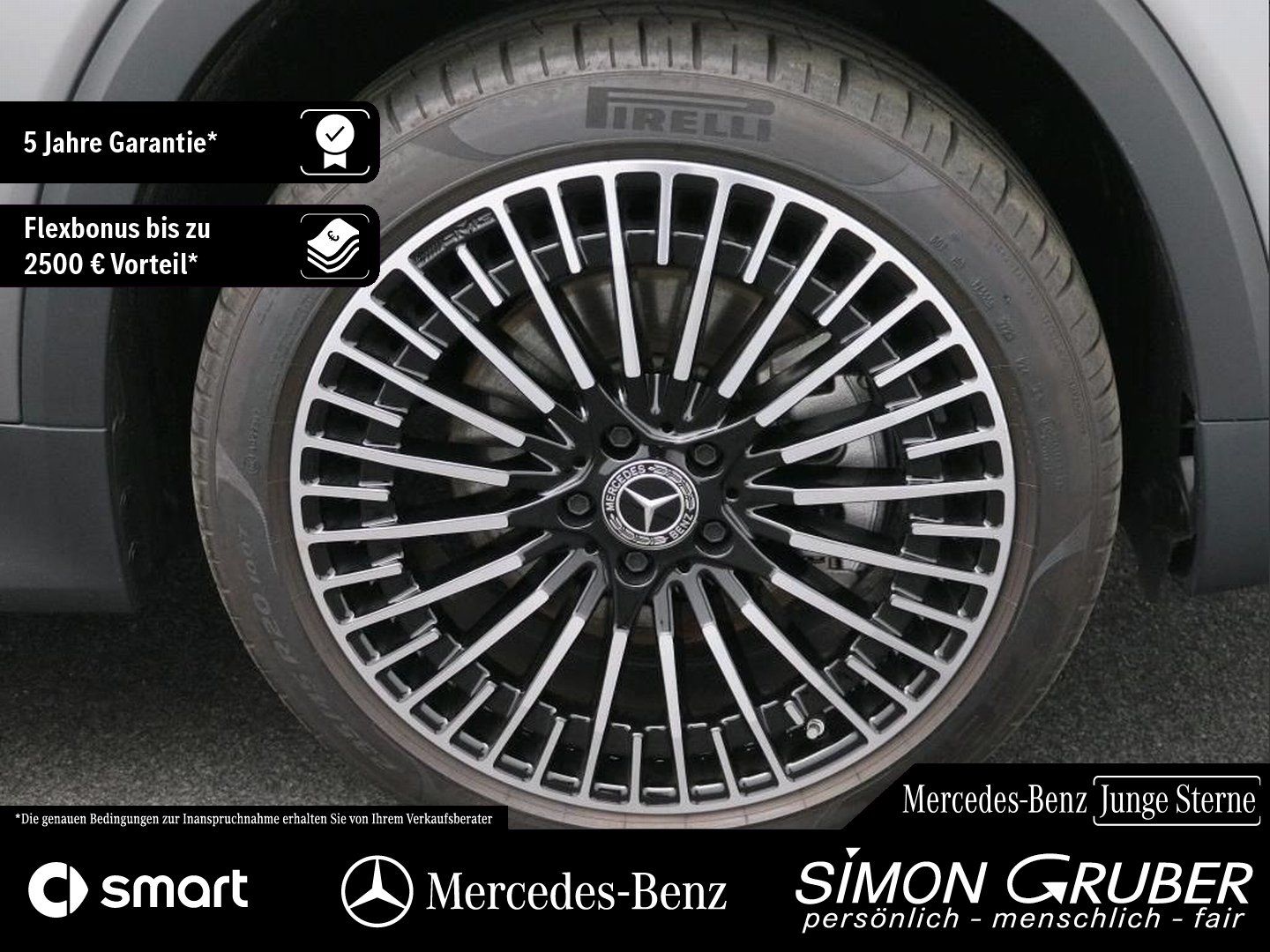 Fahrzeugabbildung Mercedes-Benz EQB 300 4M AMG Pano HUD Burm Fahrassist 7Sitze