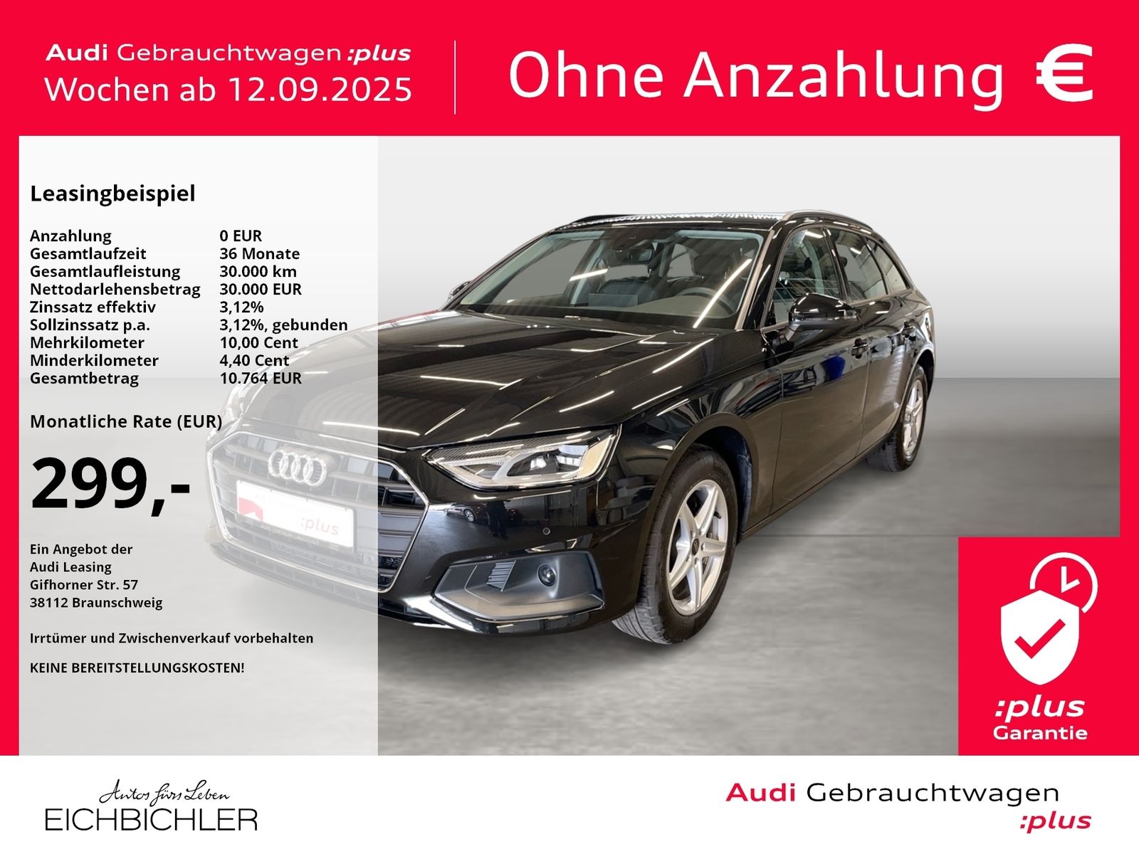 Audi A4 Avant 30 TDI S tronic FLA ACC SpurH LED LM