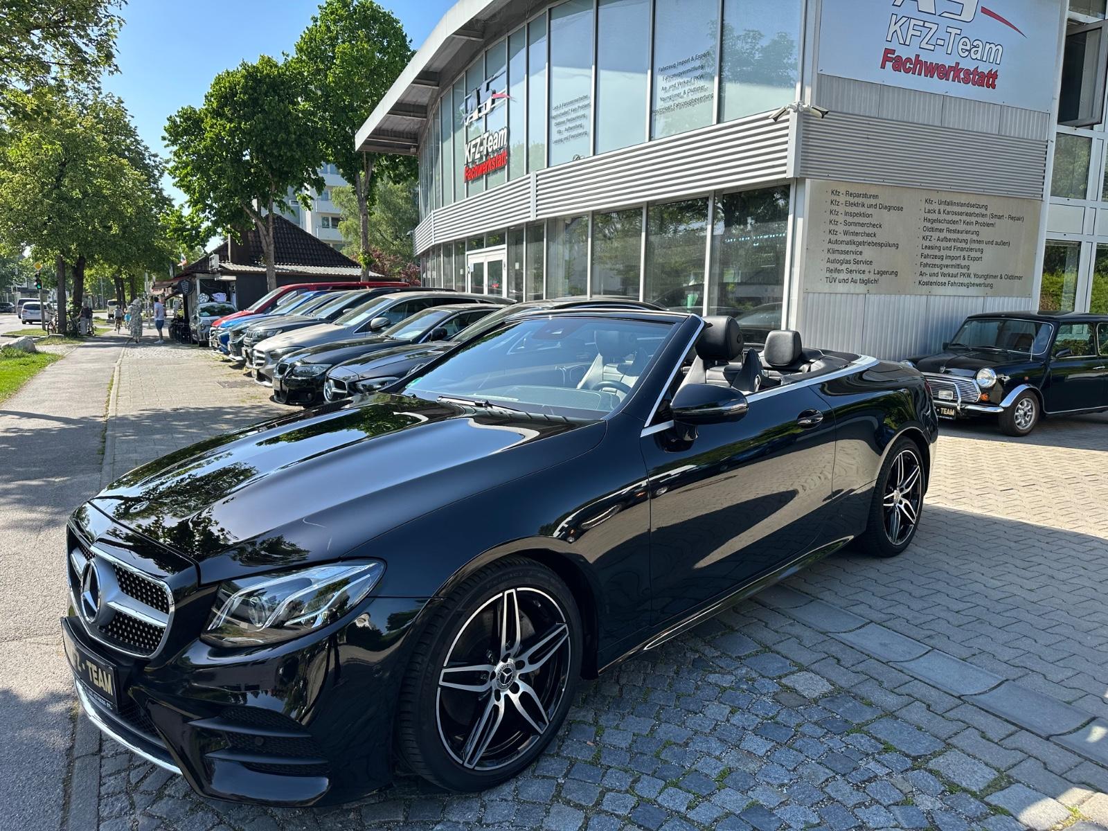 Mercedes-Benz E 200 Cabrio AMG Line Leder Navi Kamera Burmeste
