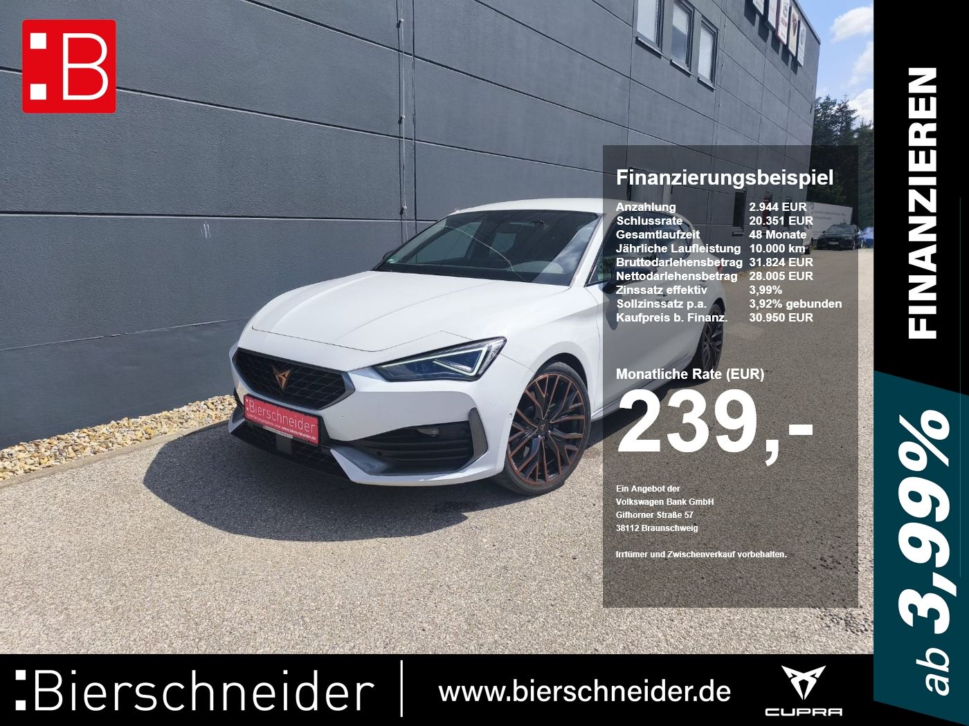 Cupra Leon 300 VZ MATRIX BEATS eSITZ COPPER