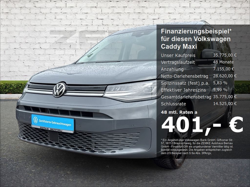 Image of Volkswagen Caddy Maxi