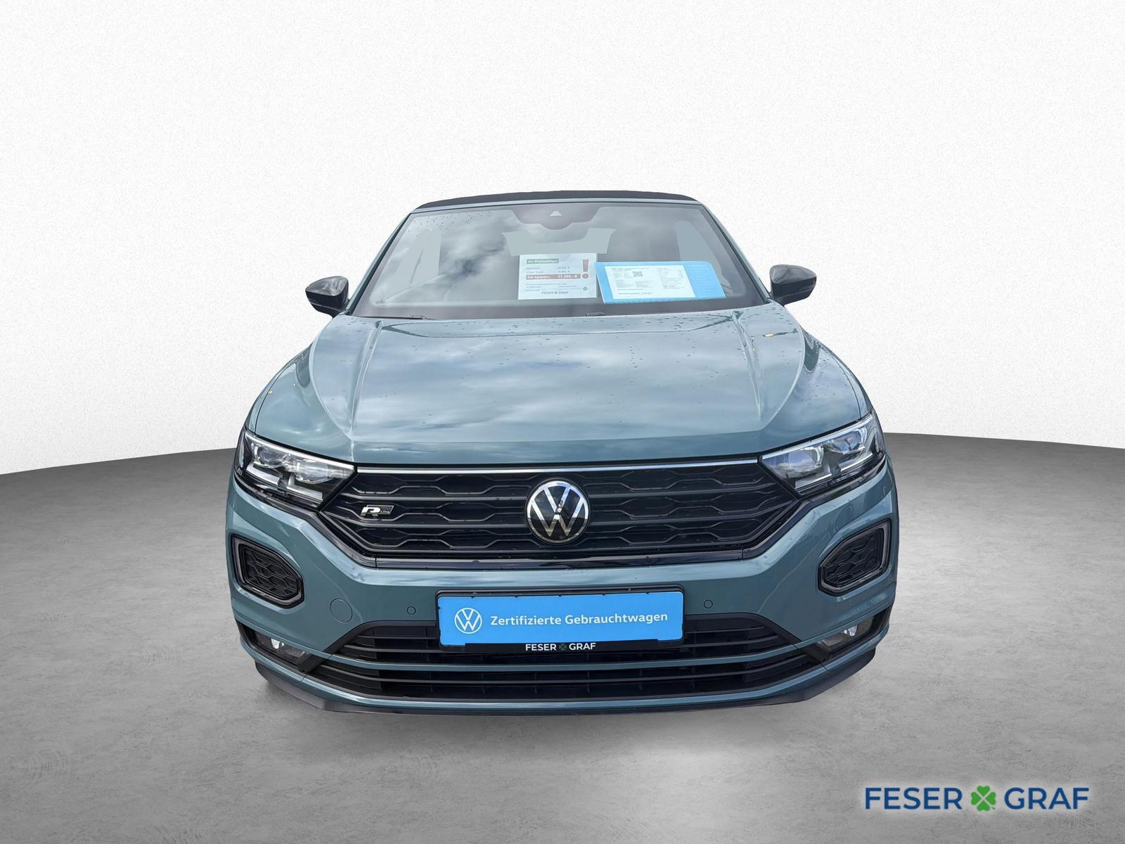 Volkswagen T-Roc Cabriolet R-Line 1.5 TSI DSG AHK LED KAMER, миниатюра 2