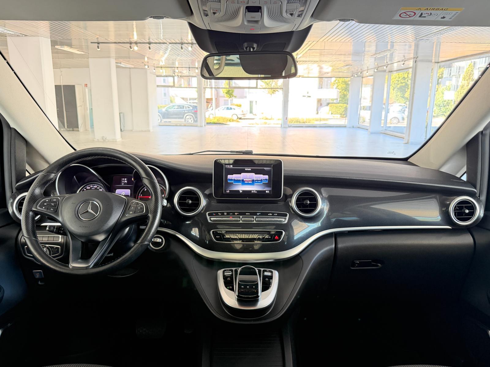 Mercedes-Benz Classe V 250 d Long 190 ch – 7 places – Pano – Burmester – LED – Double porte coulissante – Avertisseurs angle mort