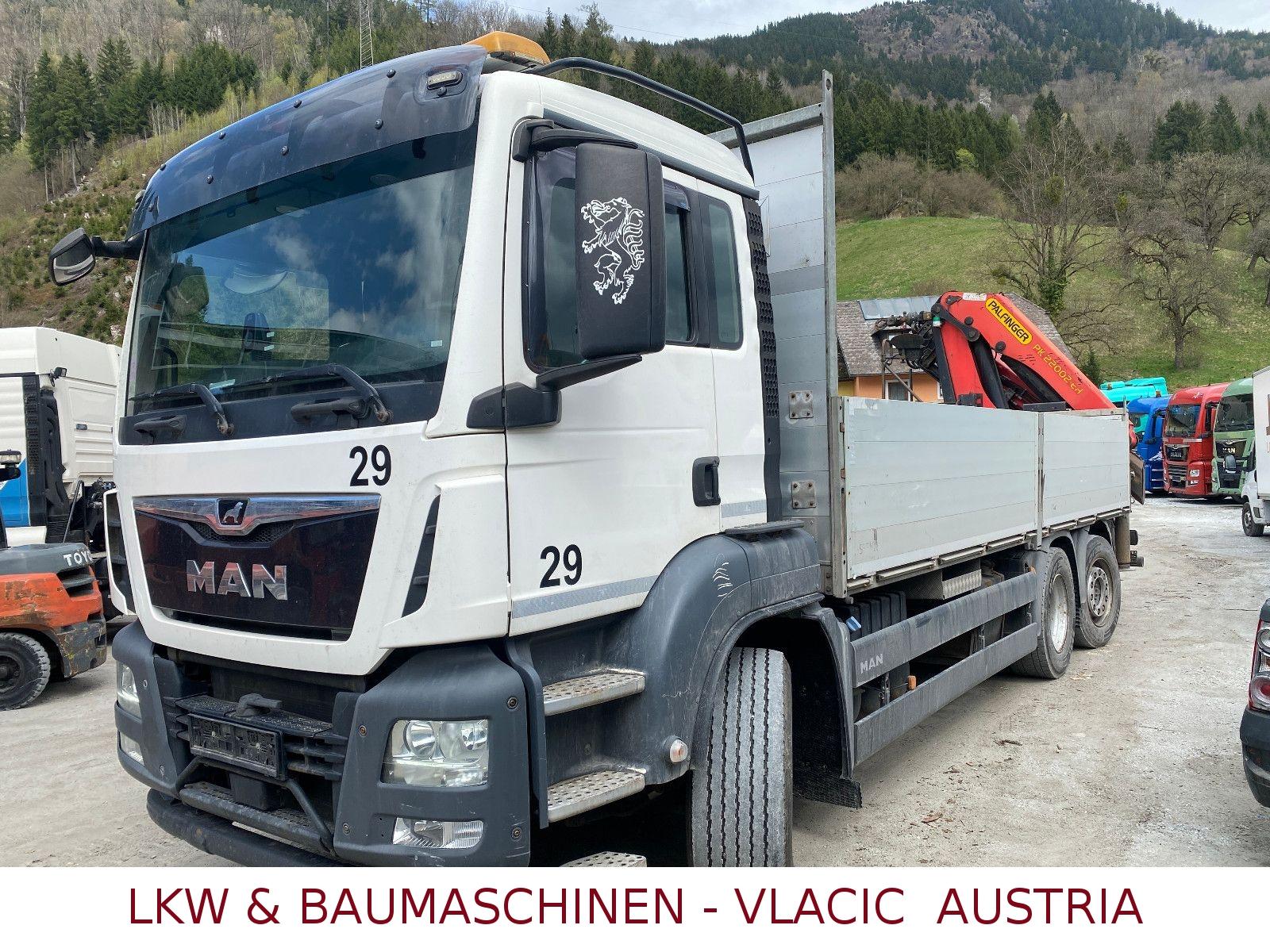 MAN TGS 26.420 MIT KRAN PALFINGER PK22002 5Hydraulik