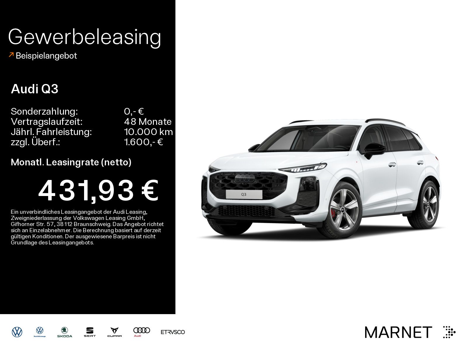 Audi Q3 SUV TFSI 110 kW S tronic