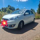 Mitsubishi Kleiner Weißer Stadtflitzer - : Kleine