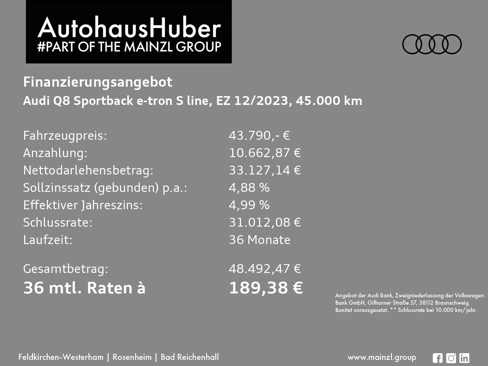 Audi Q8 e-tron - Bild 3