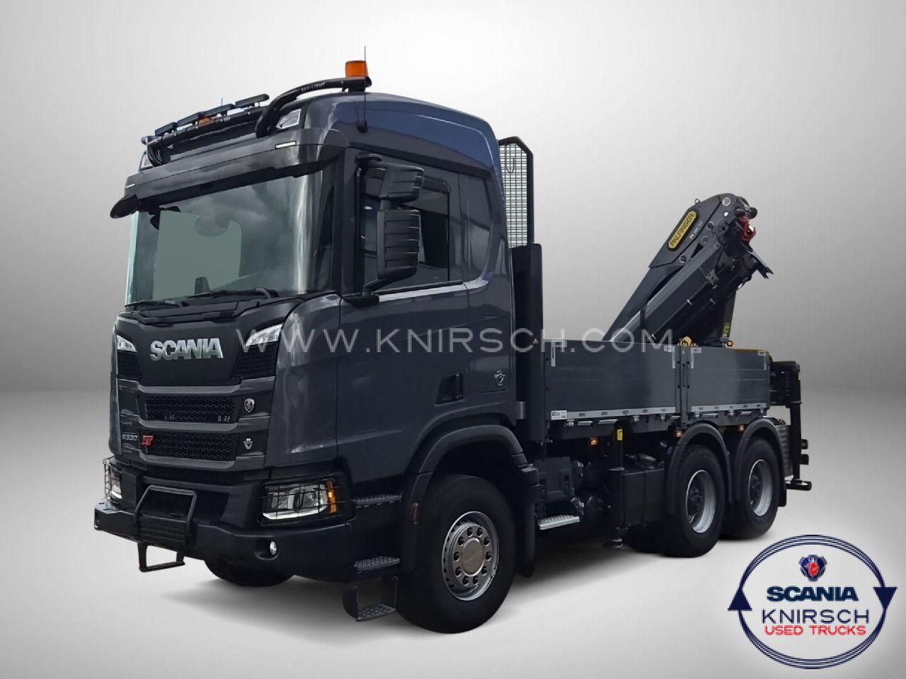 Scania R 530 B6x4HA Pritsche mit Palfinger PK 365 TEC