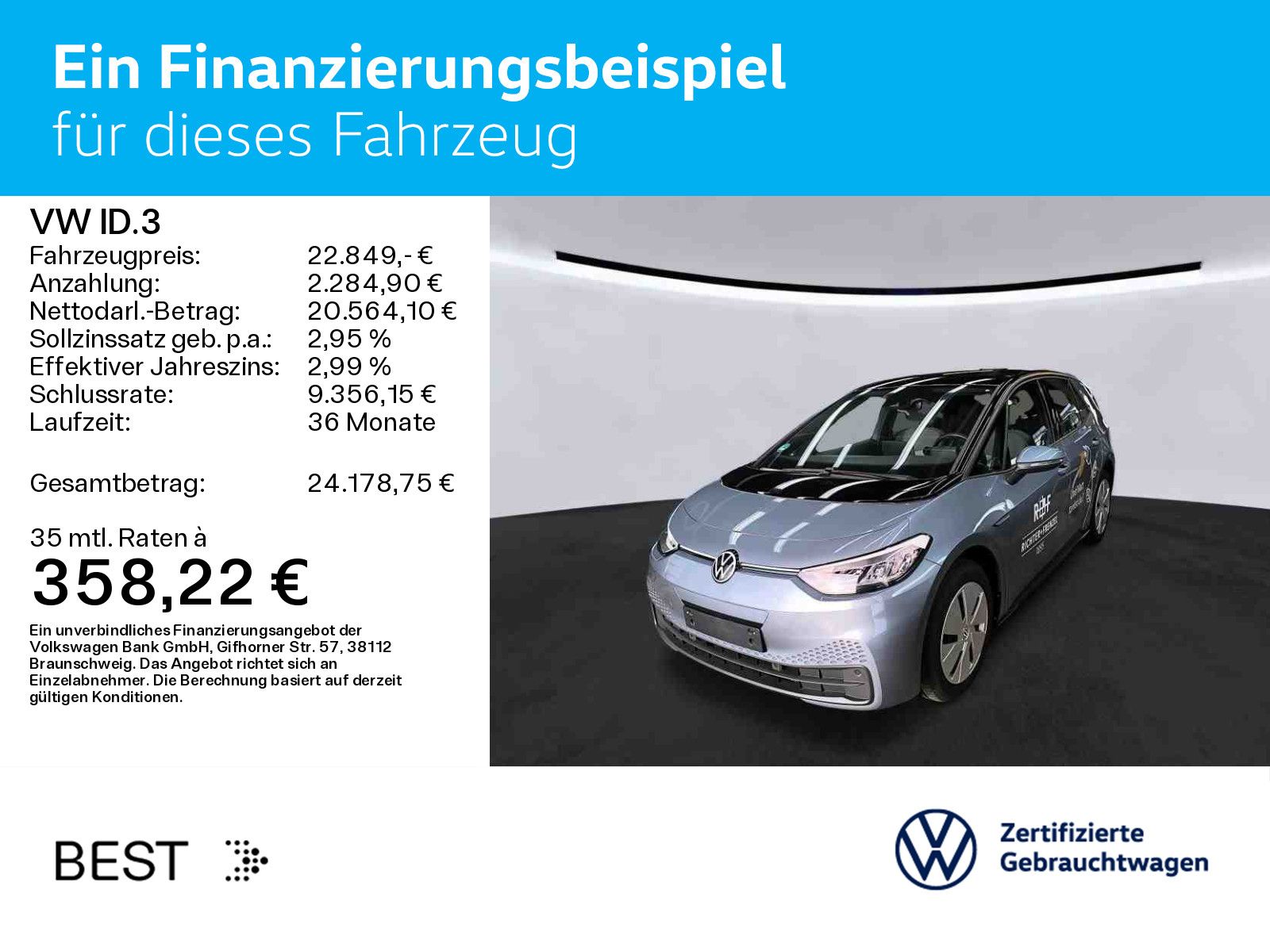 Volkswagen ID.3 Pro WÄRMEPUMPE LED PDC SHZ NAVI KLIMA foto 2