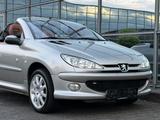 Peugeot 206 Cabriolet CC Roland Garros Klima Leder - Peugeot 206: Silber