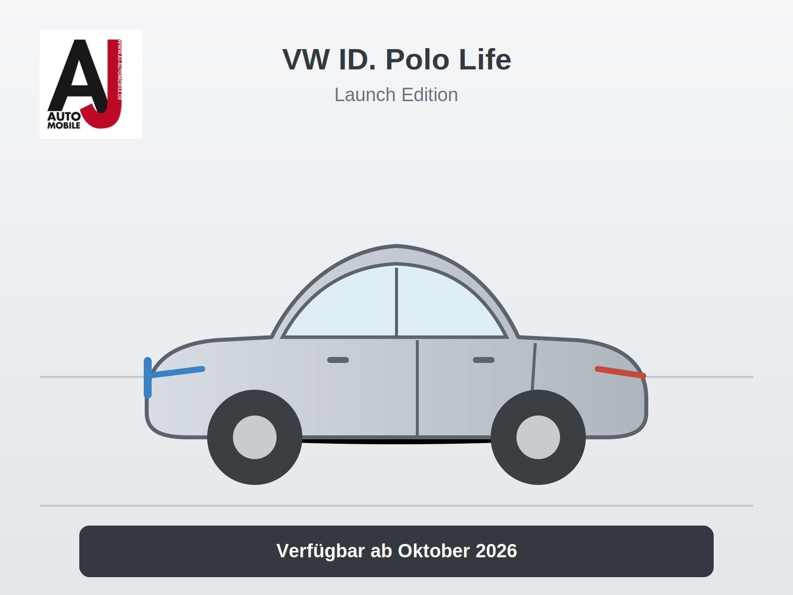 Volkswagen ID. Polo Life Launch Edition 52kWh Navi/Sitzh