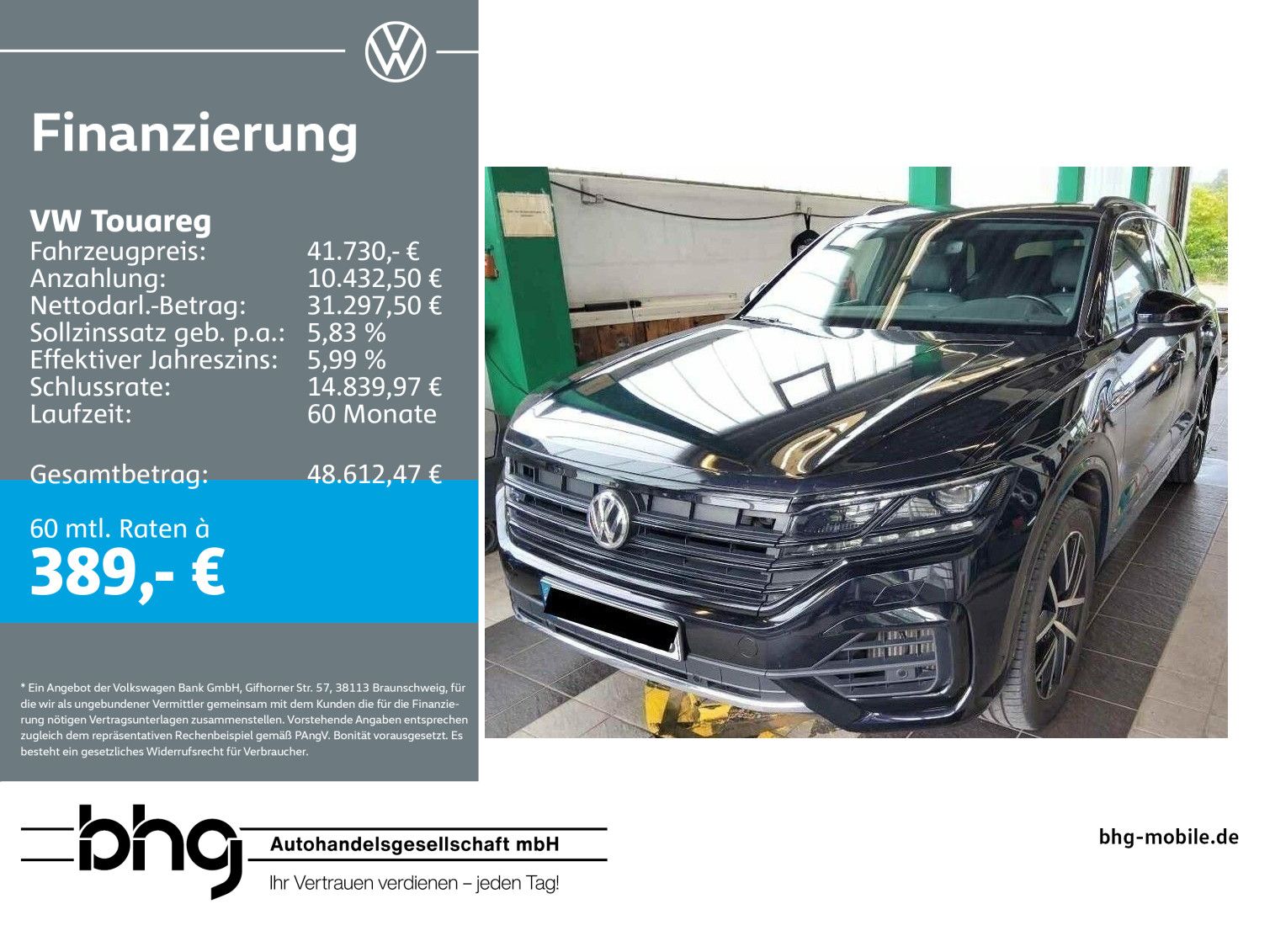 VW Touareg 3,0 l V6 TFSI