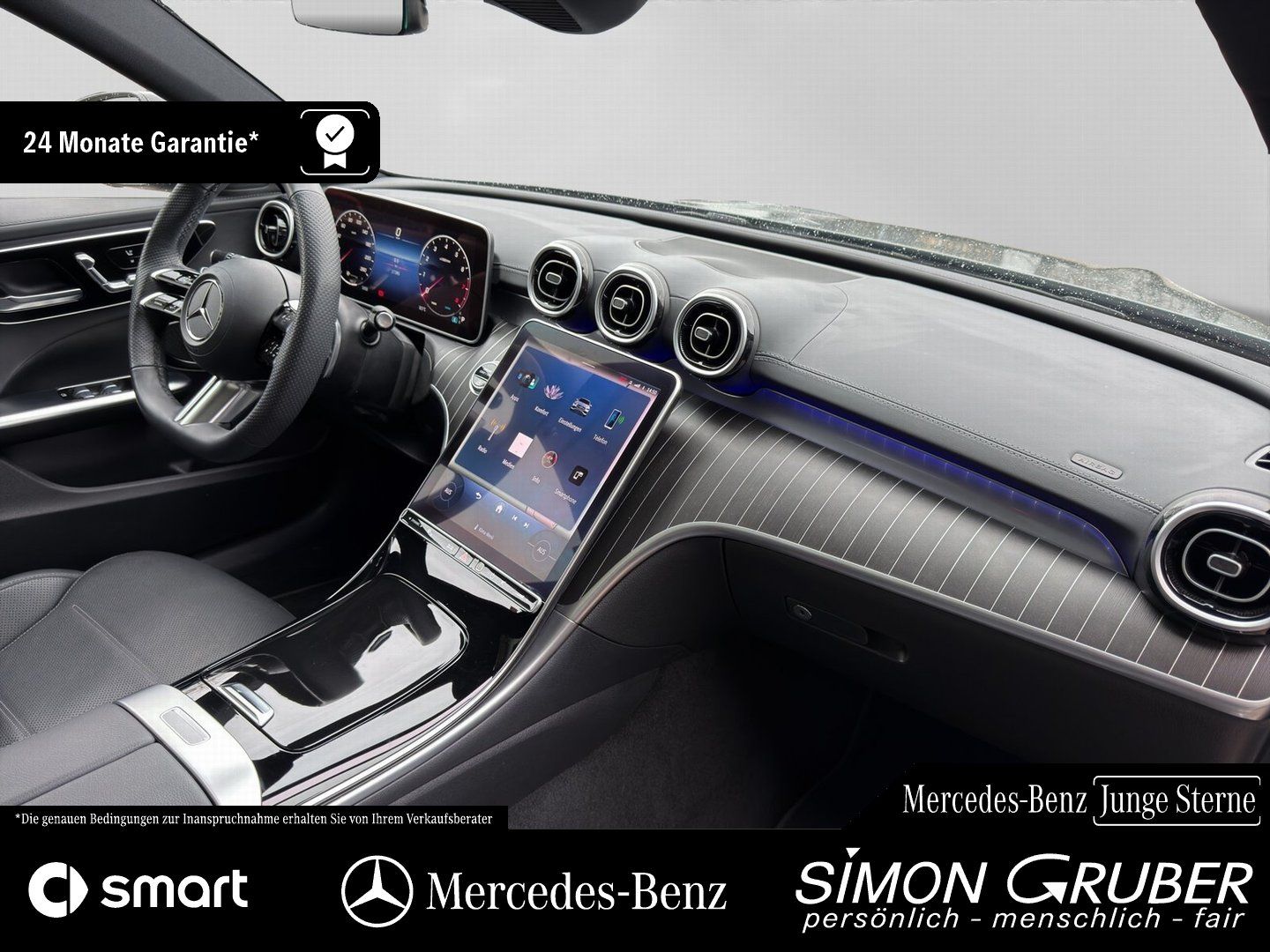 Fahrzeugabbildung Mercedes-Benz C 200 AMG Night Pano Leder Massage Sitzklima