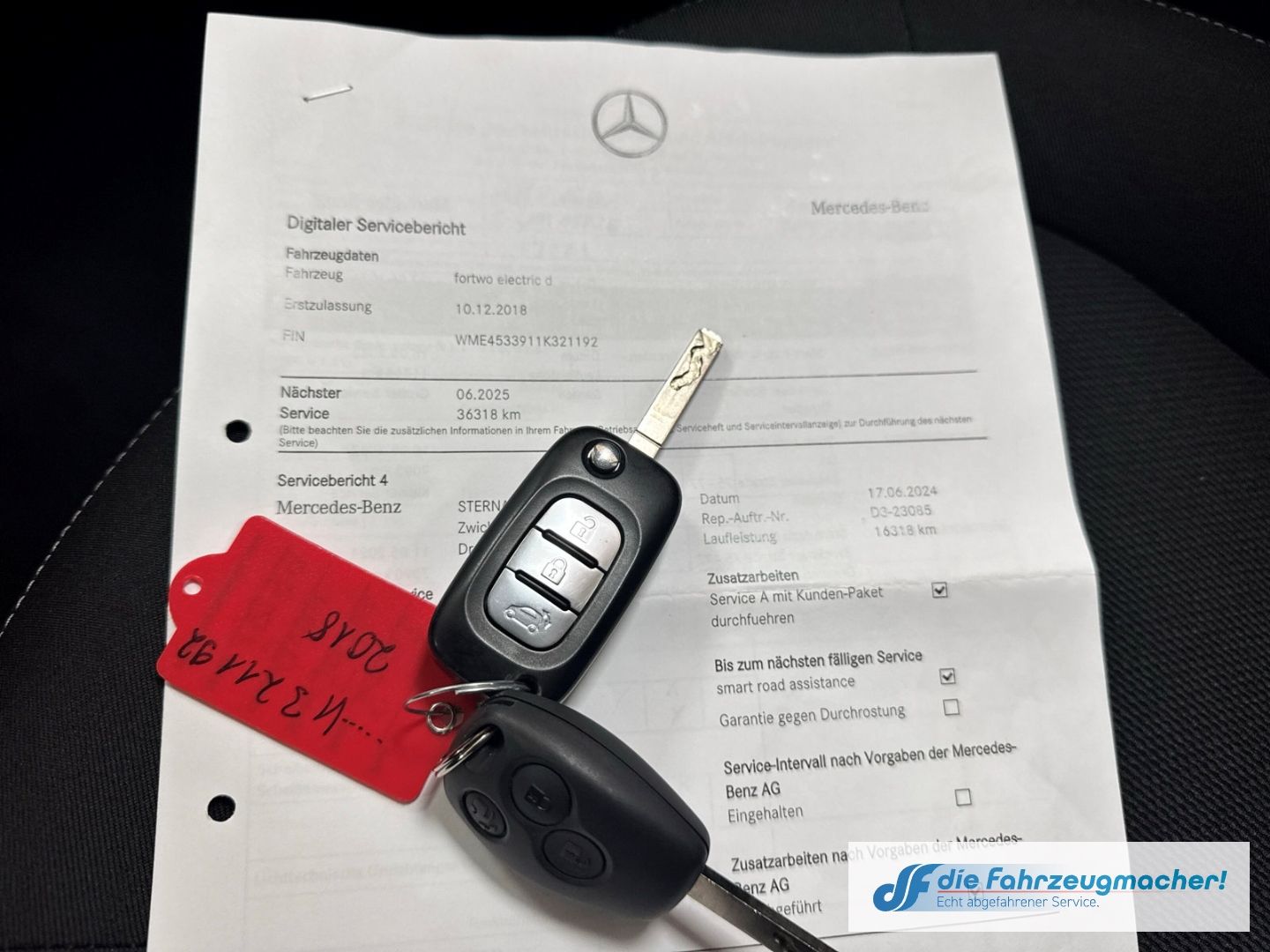Fahrzeugabbildung Smart fortwo coupe electric drive EQ Navi Klimaautom K