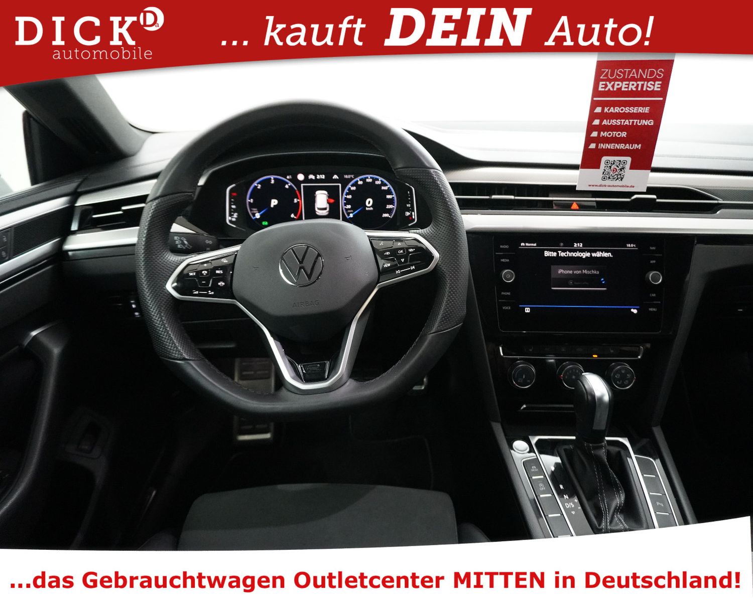 Fahrzeugabbildung Volkswagen Arteon SB 2.0d 2X R-Line Sport VIRTU+ACC+LED+19"