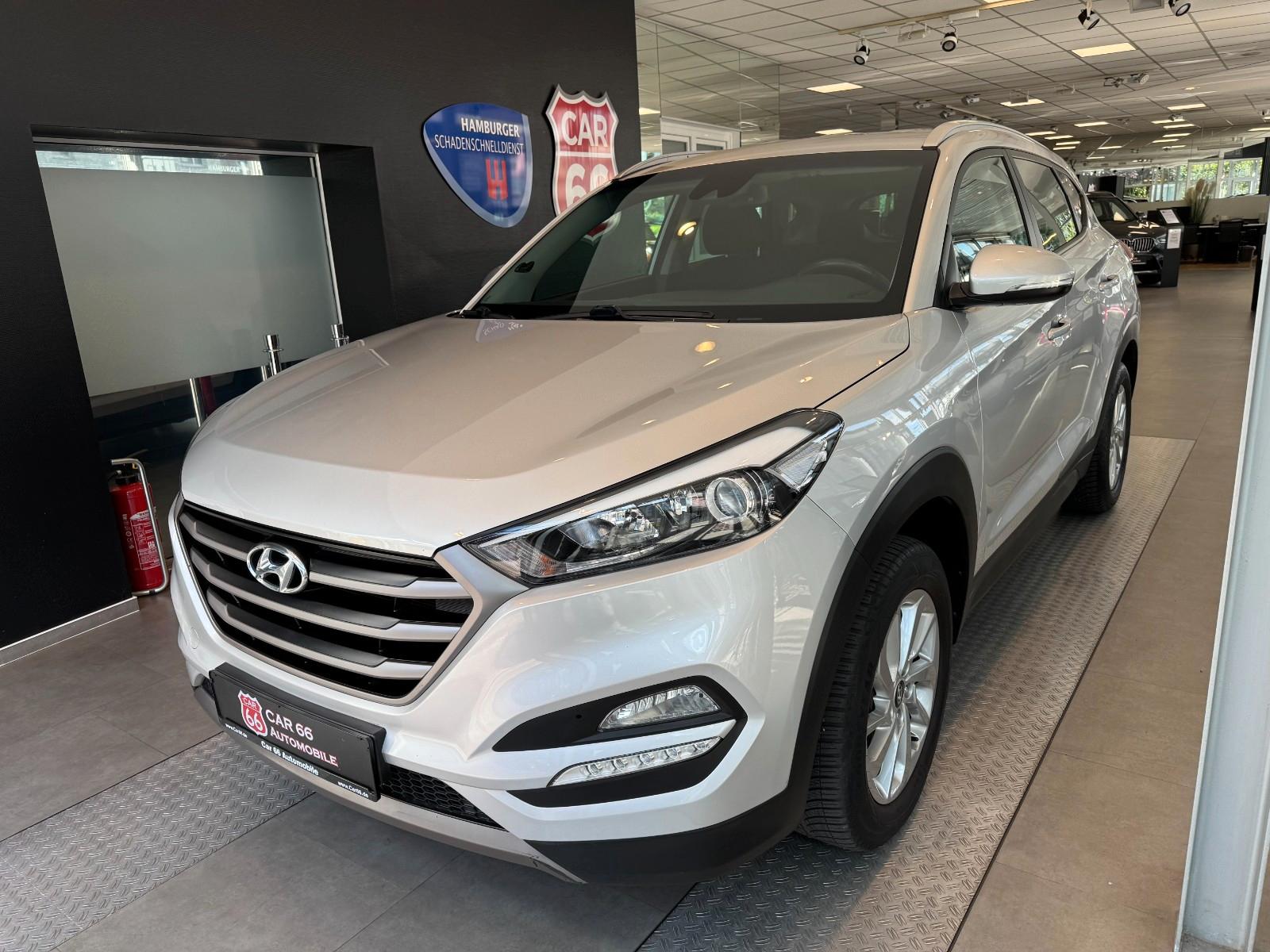 Hyundai Tucson blue Intro Edition 2WD