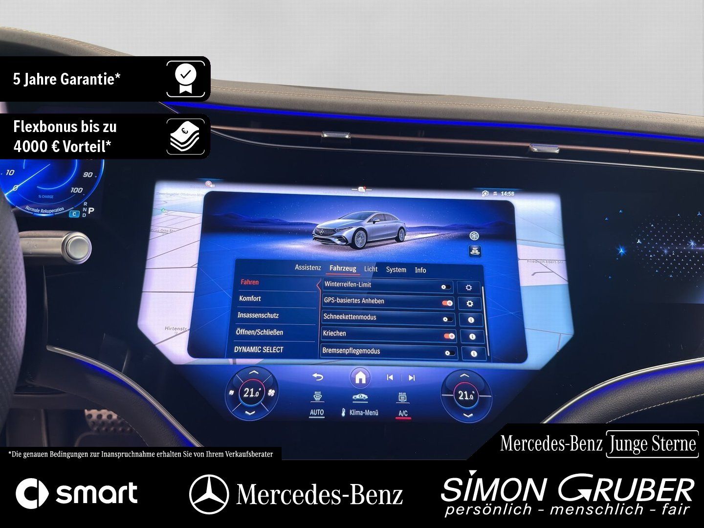 Fahrzeugabbildung Mercedes-Benz EQS 450+ AMG Line Pano HAL Hyper Mod 2025