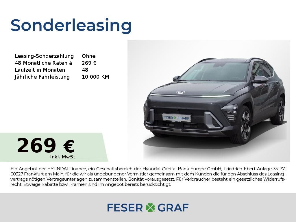 Hyundai Kona PRIME BOSE SCHIEBEDACH DCT 360° KAMERA