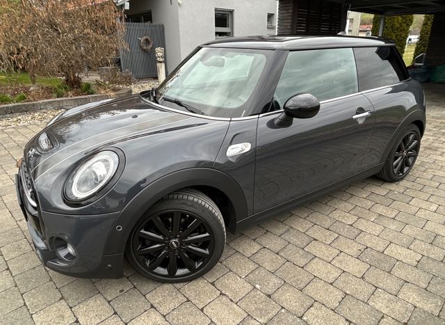MINI Thunder Grey, PDC, SHZ, Klima, Tempo, Teilleder