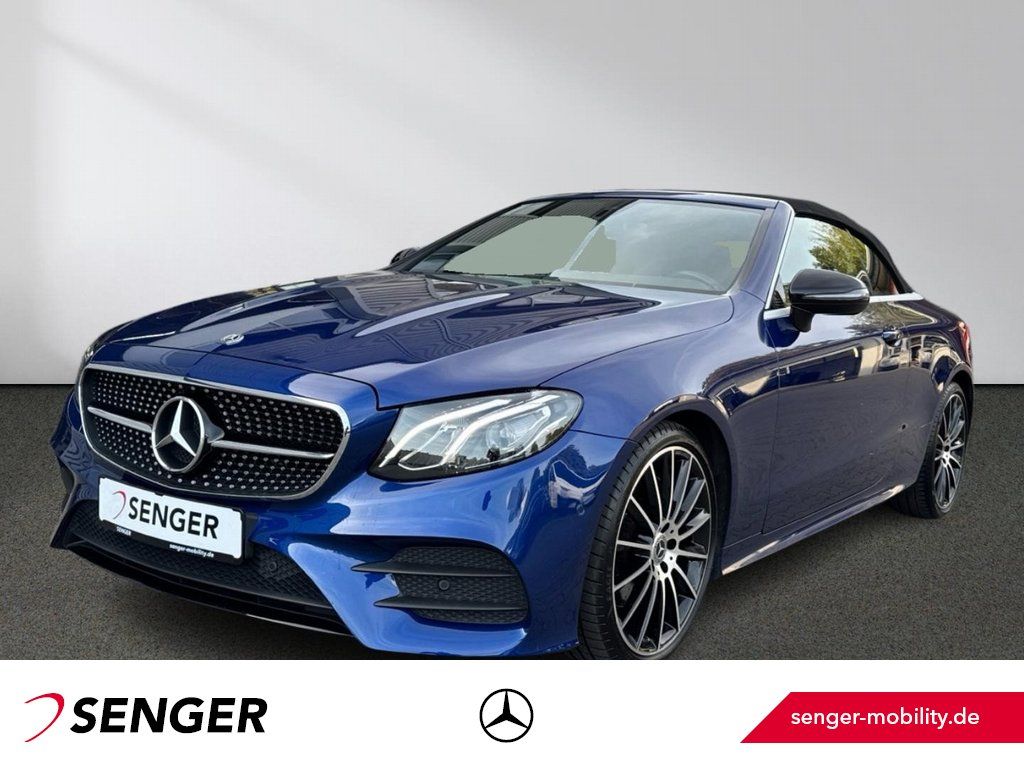 Mercedes-Benz E 220 d Cabrio AMG Night 20" Burmester Totwinkel