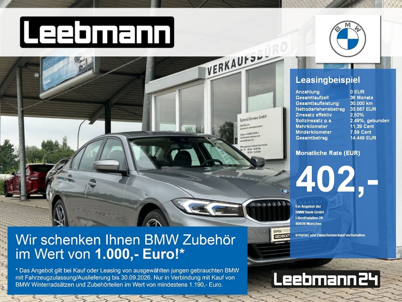 BMW 330e xDrive Lim HUD/AdaLED Finanzierung ab 2,49%