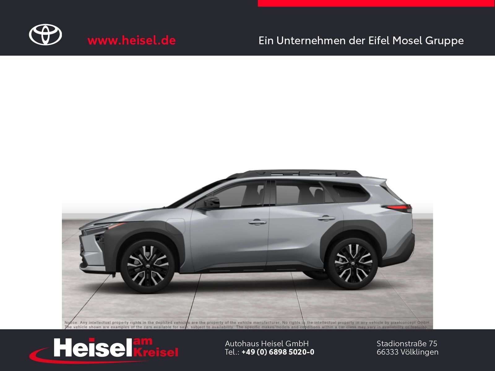 Toyota bZ4X 252 kWh - AWD Lounge -- Pano - Standort Völ foto 3