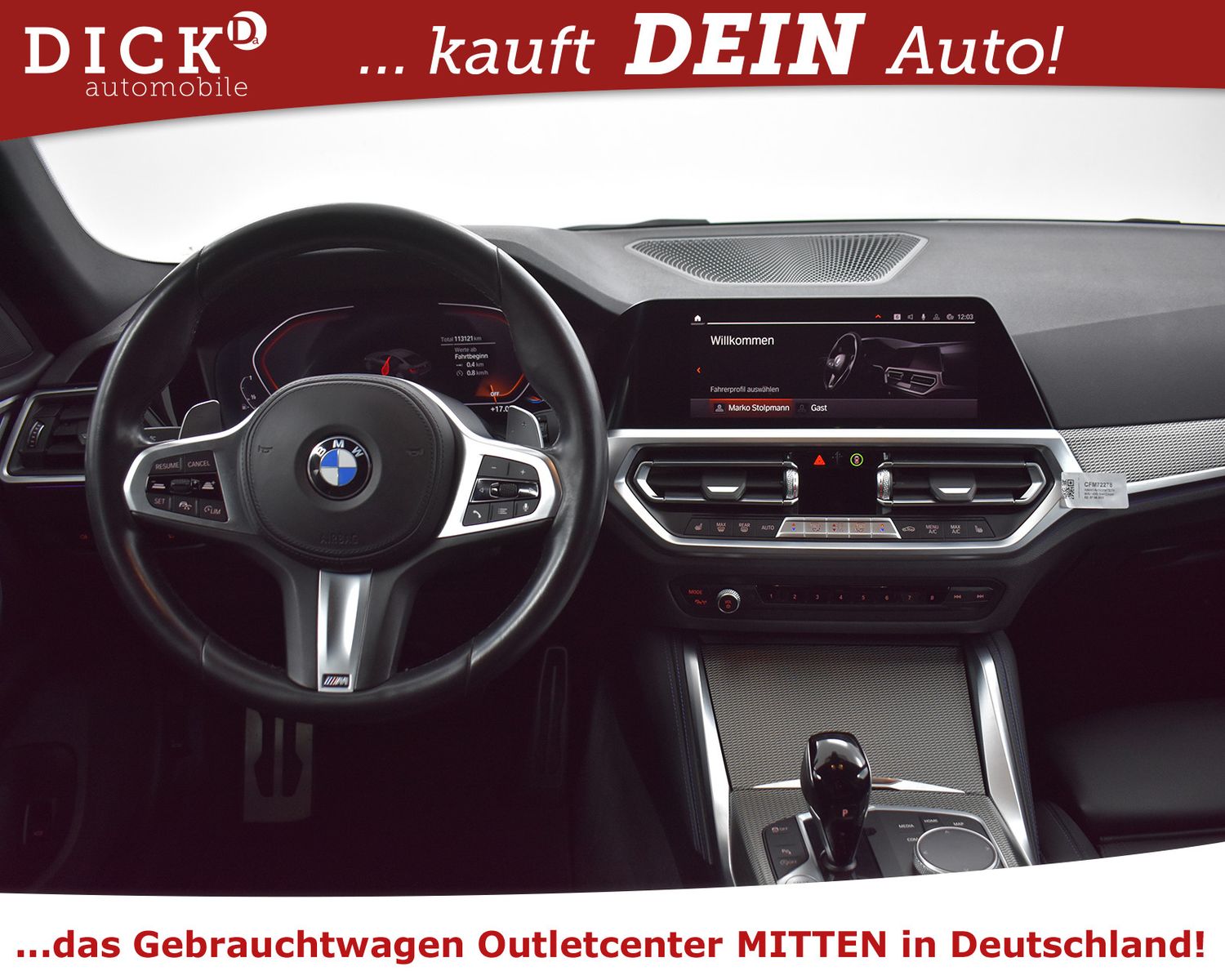 BMW 430i Gran Coupe Sport Aut. M PAKET+SHADO+AHK+19" - Image 8