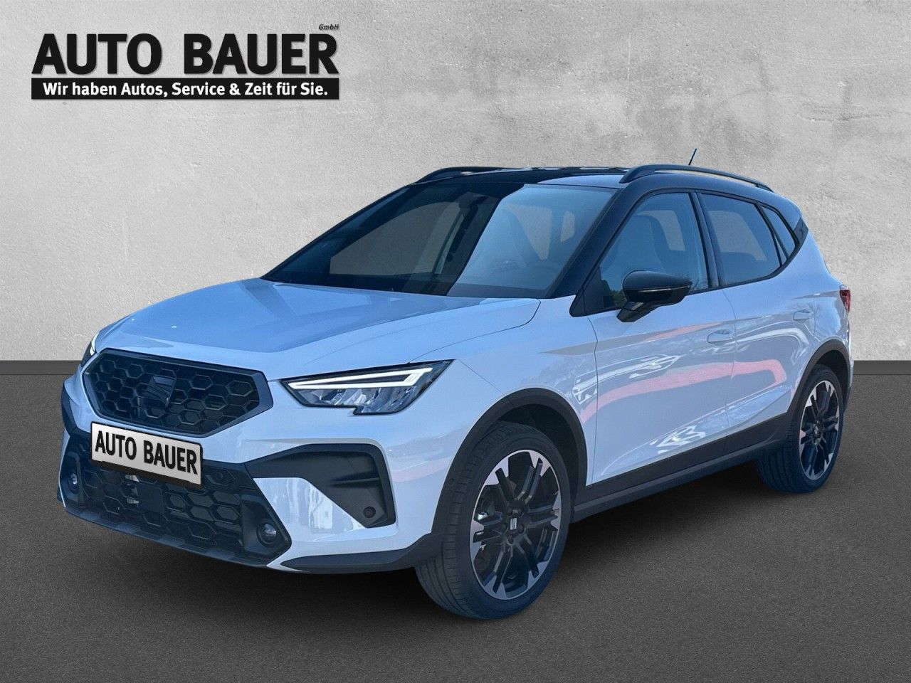 Fahrzeugabbildung SEAT Arona FR Black Edition 1.5 TSI 150 PS DSG - mit KI generiert/bearbeitet