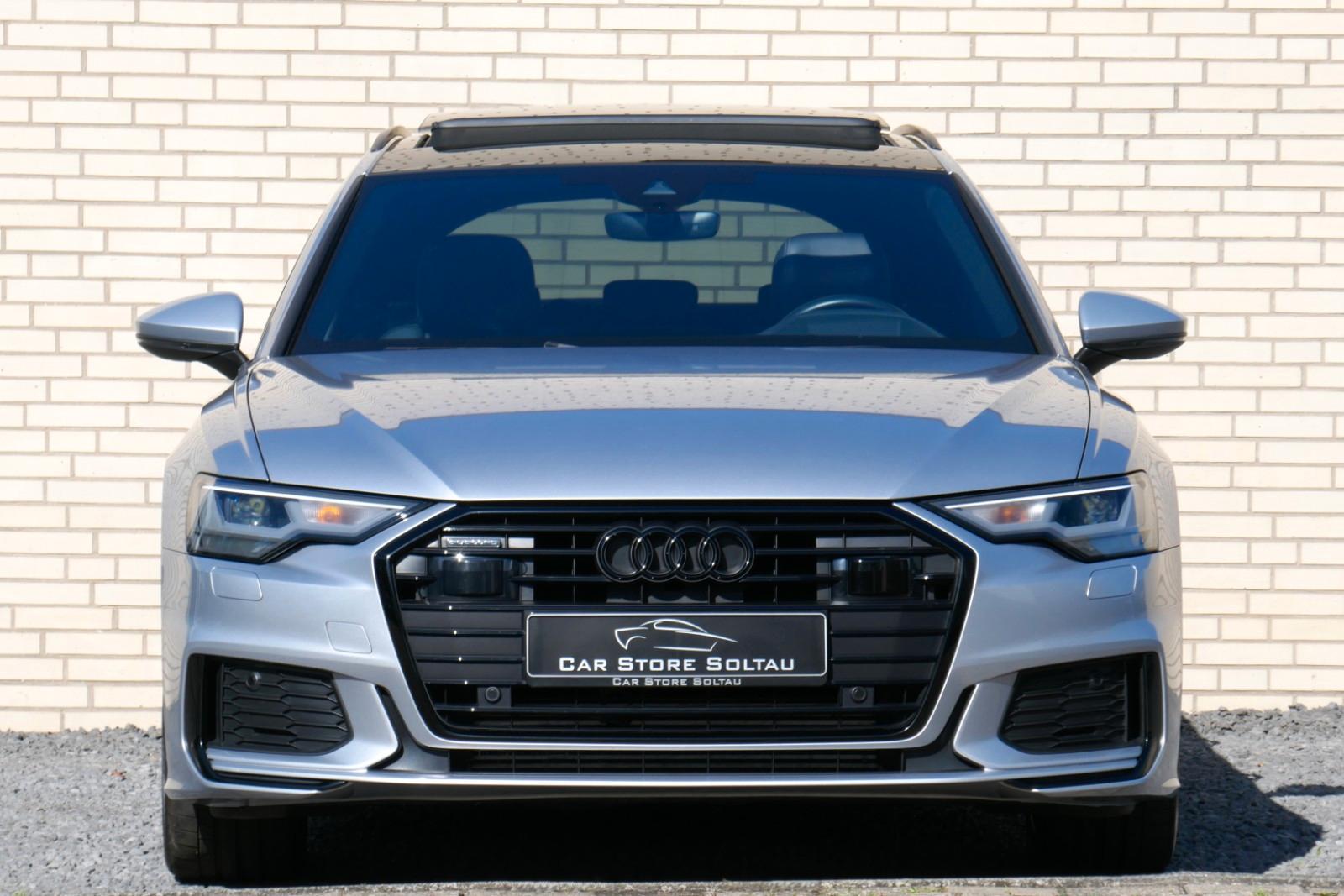 Audi A6 3.0 S-LINE BLACK Pano HuD Leder Memory 20", миниатюра 3