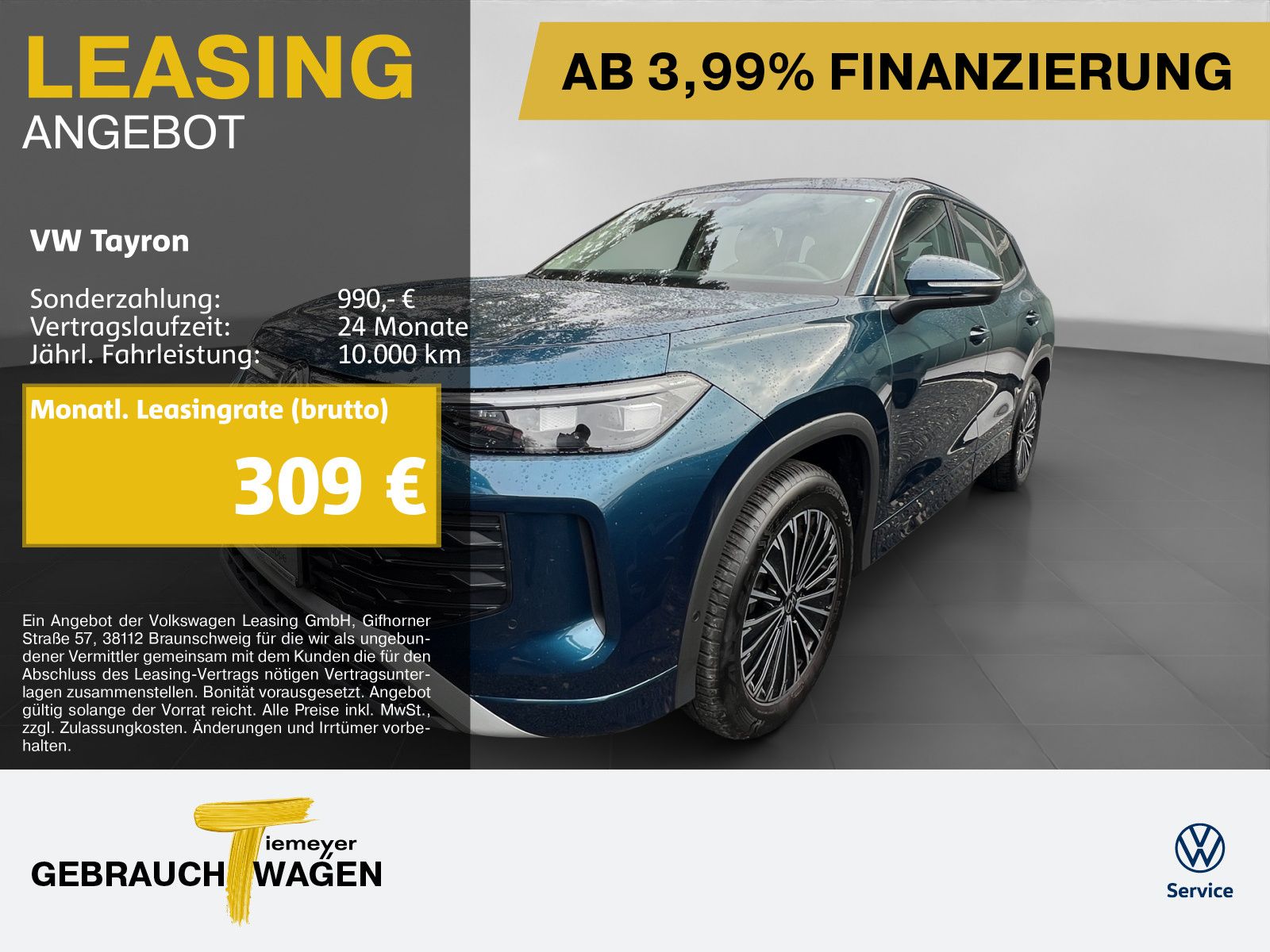 Volkswagen Tayron 1.5 eTSI DSG LIFE 7-SITZE IQ.LIGHT AHK KA