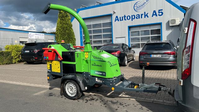 Andere GreenMech Arborist 130 Häcksler Holz