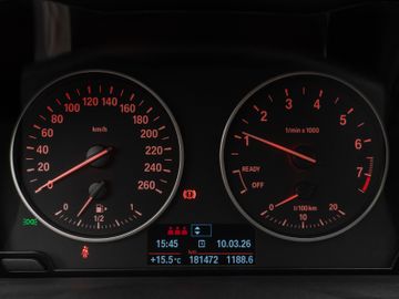 Fahrzeugabbildung BMW 116i Advantage Sitzhzg PDChint. Geschwindigkeit