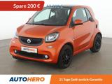 Smart fortwo 0.9 Turbo Prime Aut.*NAVI*CAM*SHZ*KLIMA* - Smart ForTwo: Orange, Leder