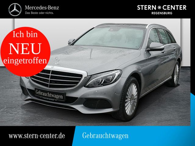 Mercedes-Benz C 180 T+Modell EXCLUSIVE+AHK+PANO+SHZ+LED ILS+++