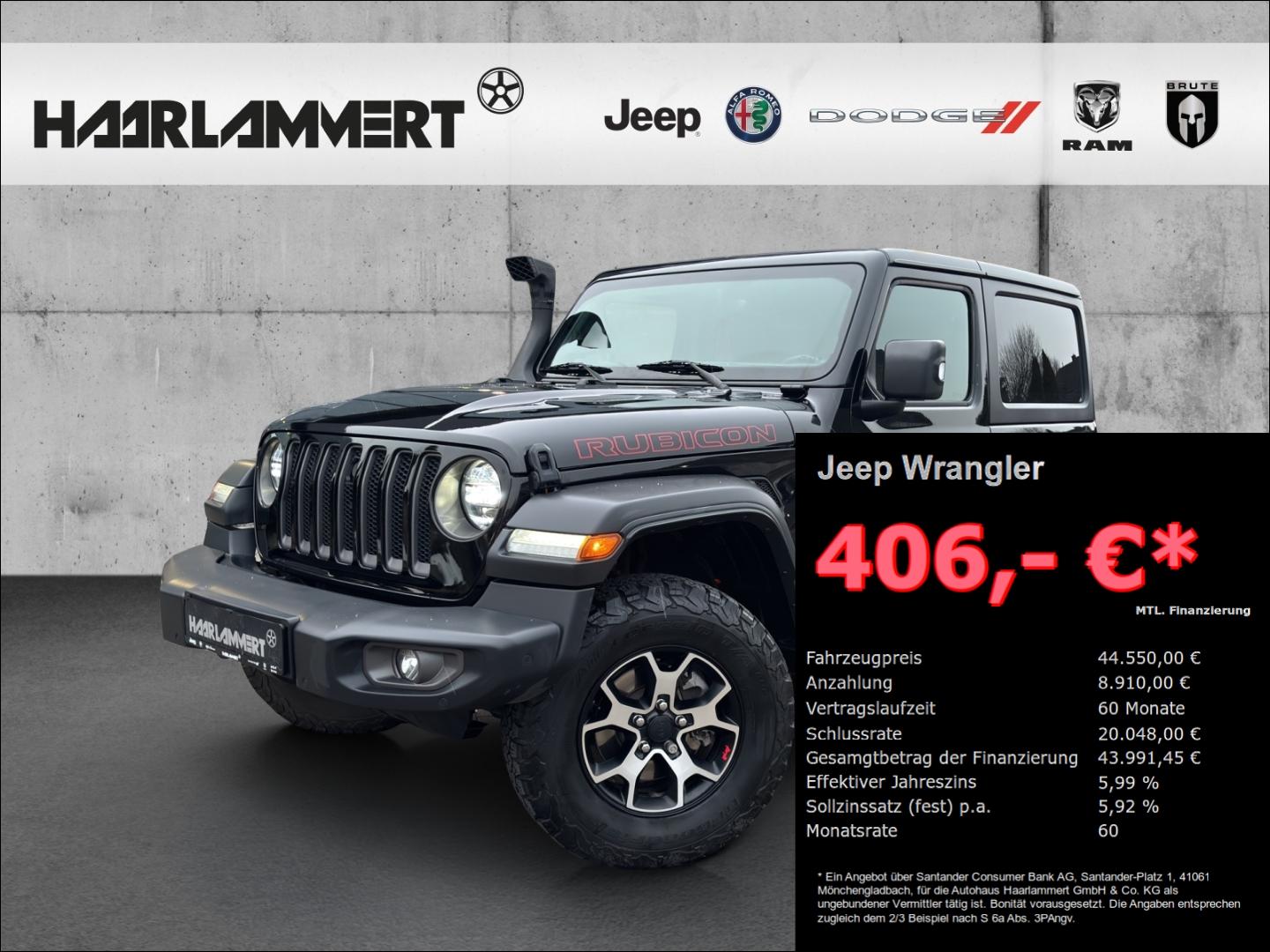 Jeep Wrangler RUBICON ACC+PDC+NAVI+SHZ+KAMERA
