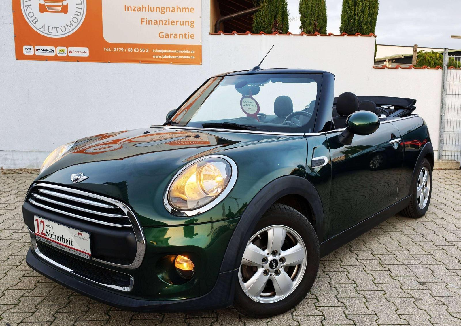 MINI One Cabrio One TÜV Neu Schiebedach*sehr gepflegt