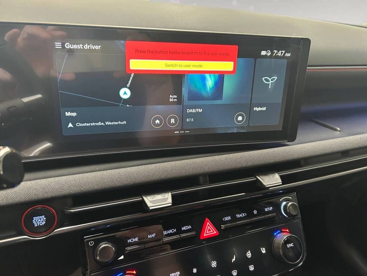 Fahrzeugabbildung Hyundai TUCSON FL HEV N Line