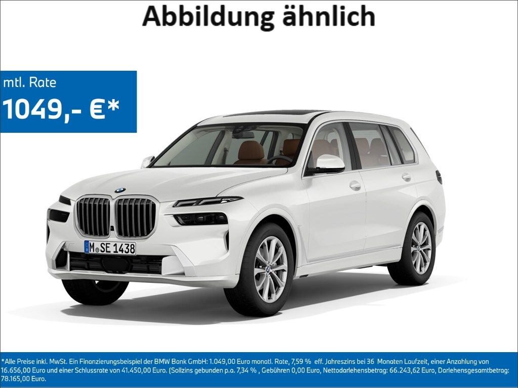BMW X7 xDrive 40d M Sport Pro AHK B&W Standheizung foto 1