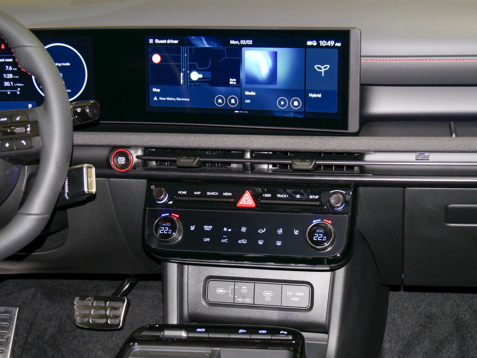 Hyundai TUCSON 1.6 TGDI N-Line 4WD Alcantara LAGERWAGEN, миниатюра 4