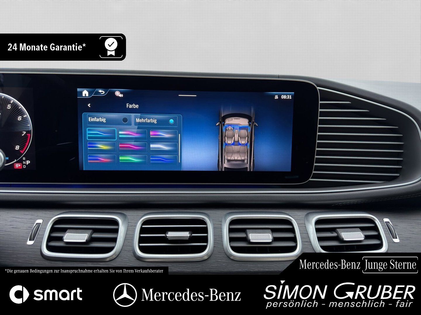 Fahrzeugabbildung Mercedes-Benz GLE 63 S 4M Coupé AMG HUD Sitzklima Massage 22``