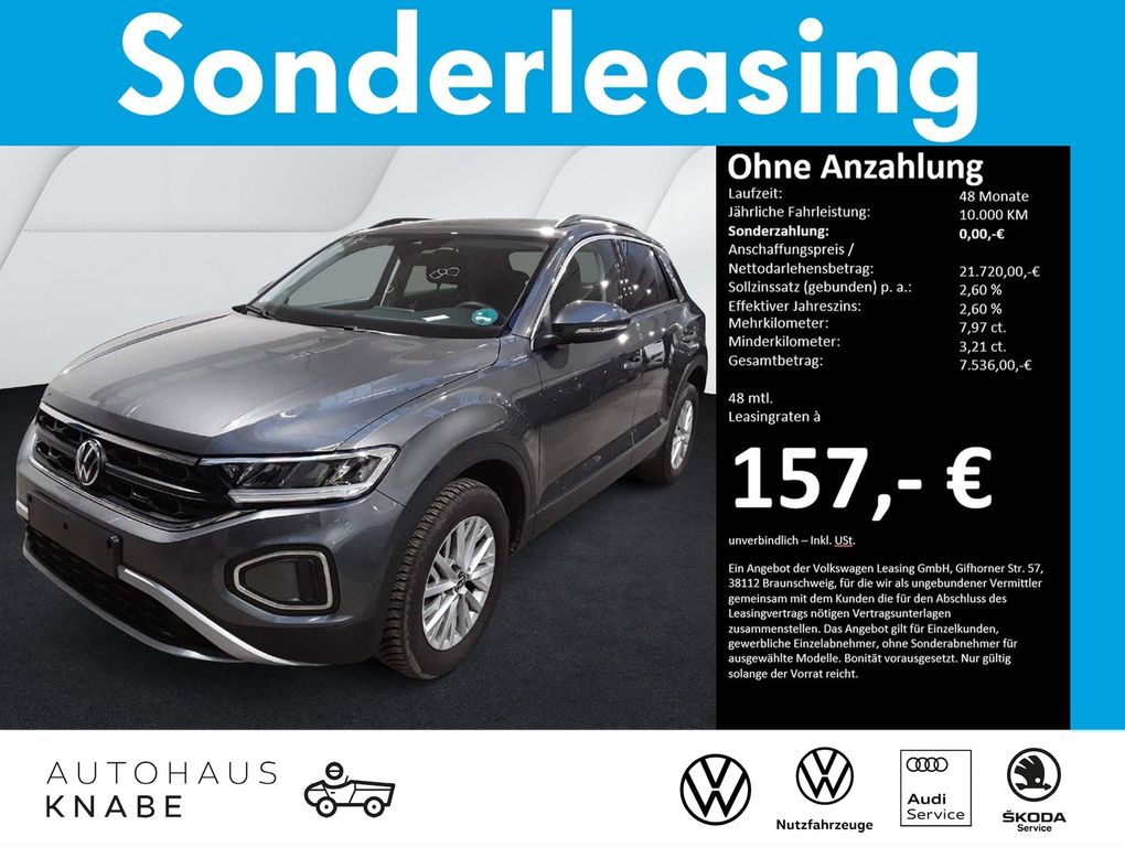 Volkswagen T-Roc 1.0 TSI Life LED NAVI SHZ ALLWETTER