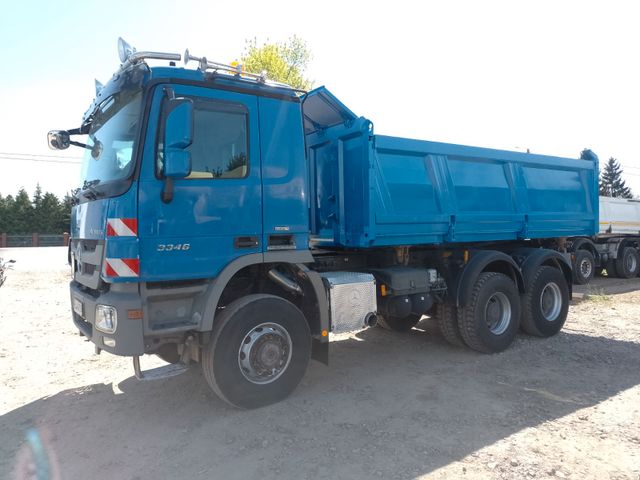 Mercedes-Benz ACTROS 3346 6X6 KIPER MEILLER BORDMATIK  EURO5