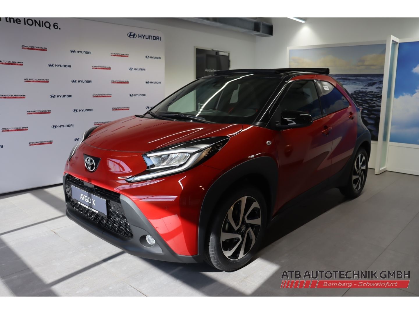 Fahrzeugabbildung Toyota Aygo X Air Team D 1,0-l-VVT-i Faltdach Apple Car